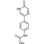 CAS#: 89541-55-9, N-[4-(5-Hydroxy-2-pyrazinyl)phenyl]acetamide