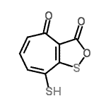 CAS#: 89550-93-6, 8-Sulfanylcyclohepta[c][1,2]oxathiole-3,4-dione