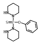 CAS 登录号：89552-73-8， O-苯基二(四氢-1(2H)-哒嗪基)膦基硫代酸酯