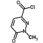 CAS#: 89581-57-7, 1-Methyl-6-oxo-1,6-dihydro-3-pyridazinecarbonyl chloride