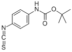 CAS 登录号：89631-75-4， N-(4-异硫氰酸基苯基)氨基甲酸叔丁酯