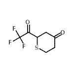 CAS#: 89678-03-5, 2-(Trifluoroacetyl)tetrahydro-4H-thiopyran-4-one