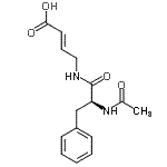 CAS#: 89711-04-6, (2E)-4-[(N-Acetyl-L-phenylalanyl)amino]-2-butenoic acid