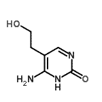 CAS#: 89711-99-9, 6-Amino-5-(2-hydroxyethyl)-2(1H)-pyrimidinone
