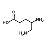 CAS#: 89717-54-4, 4,5-Diaminopentanoic acid