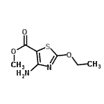 CAS 登录号：89779-27-1， 甲基4-氨基-2-乙氧基-1,3-噻唑-5-羧酸酯