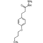 CAS#: 89790-07-8, 3-(4-Butoxyphenyl)propanehydrazide
