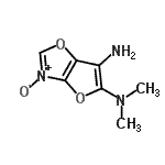 CAS#: 897938-33-9, N<sup>5</sup>,N<sup>5</sup>-Dimethylfuro[2,3-d][1,3]oxazole-5,6-diamine 3-oxide
