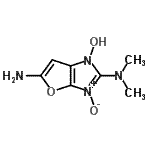 CAS#: 897938-40-8, 5-Amino-2-(dimethylamino)-1H-furo[2,3-d]imidazol-1-ol 3-oxide