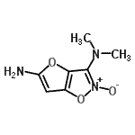 CAS 登录号：897938-68-0， N<sup>3</sup>,N<sup>3</sup>-二甲基呋喃并[2,3-d][1,2]恶唑-3,5-二胺2-氧化物