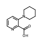 CAS 登录号：898289-01-5， 3-(1-哌啶基)-2-吡啶羧酸