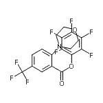 CAS 登录号:898289-52-6, 五氟苯基2-(4-吗啉基)-5-(三氟甲基)苯甲酸酯