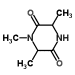 CAS#: 89851-89-8, 1,3,6-Trimethyl-2,5-piperazinedione