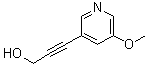 CAS#: 898561-63-2, 3-(5-Methoxy-3-pyridinyl)-2-propyn-1-ol