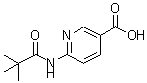 CAS#: 898561-66-5, 6-[(2,2-Dimethylpropanoyl)amino]nicotinic acid
