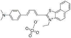 CAS 登录号：89872-07-1， 2-(4-(4-(二甲基氨基)苯基)-1,3-丁二烯基)-3-乙基-萘并(2,1-d)噻唑鎓高氯酸盐