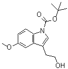 CAS#: 898746-70-8, 2-Methyl-2-propanyl 3-(2-hydroxyethyl)-5-methoxy-1H-indole-1-carboxylate