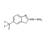 CAS#: 898748-31-7, 2-Hydrazino-6-(trifluoromethyl)-1,3-benzothiazole