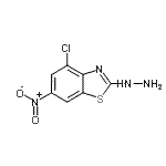 CAS#: 898748-66-8, 4-Chloro-2-hydrazino-6-nitro-1,3-benzothiazole