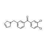 CAS#: 898749-54-7, (3,4-Dichlorophenyl)[3-(2,5-dihydro-1H-pyrrol-1-ylmethyl)phenyl]methanone