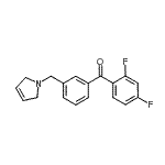 CAS#: 898749-58-1, (2,4-Difluorophenyl)[3-(2,5-dihydro-1H-pyrrol-1-ylmethyl)phenyl]methanone