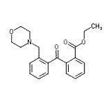 CAS#: 898750-14-6, Ethyl 2-[2-(4-morpholinylmethyl)benzoyl]benzoate