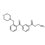 CAS#: 898750-17-9, Ethyl 3-[2-(4-morpholinylmethyl)benzoyl]benzoate