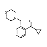CAS#: 898751-29-6, Cyclopropyl[2-(4-morpholinylmethyl)phenyl]methanone