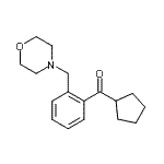 CAS#: 898751-37-6, Cyclopentyl[2-(4-morpholinylmethyl)phenyl]methanone