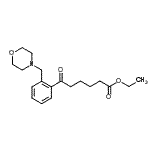 CAS#: 898751-53-6, Ethyl 6-[2-(4-morpholinylmethyl)phenyl]-6-oxohexanoate