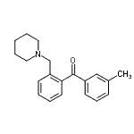 CAS#: 898751-68-3, (3-Methylphenyl)[2-(1-piperidinylmethyl)phenyl]methanone