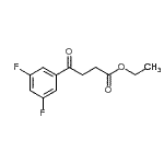 CAS#: 898752-34-6, Ethyl 4-(3,5-difluorophenyl)-4-oxobutanoate