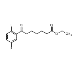CAS#: 898753-20-3, Ethyl 7-(2,5-difluorophenyl)-7-oxoheptanoate