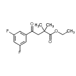 CAS#: 898753-62-3, Ethyl 4-(3,5-difluorophenyl)-2,2-dimethyl-4-oxobutanoate