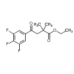 CAS#: 898753-68-9, Ethyl 2,2-dimethyl-4-oxo-4-(3,4,5-trifluorophenyl)butanoate
