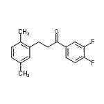 CAS#: 898754-08-0, 1-(3,4-Difluorophenyl)-3-(2,5-dimethylphenyl)-1-propanone