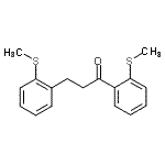 CAS#: 898754-48-8, 1,3-Bis[2-(methylsulfanyl)phenyl]-1-propanone