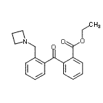 CAS#: 898754-53-5, Ethyl 2-[2-(1-azetidinylmethyl)benzoyl]benzoate