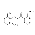 CAS#: 898754-58-0, 3-(2,6-Dimethylphenyl)-1-[2-(methylsulfanyl)phenyl]-1-propanone