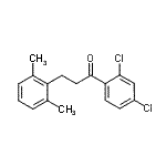 CAS#: 898755-20-9, 1-(2,4-Dichlorophenyl)-3-(2,6-dimethylphenyl)-1-propanone
