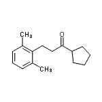 CAS#: 898755-46-9, 1-Cyclopentyl-3-(2,6-dimethylphenyl)-1-propanone