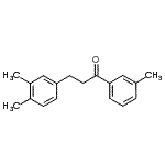 CAS 登录号：898755-57-2， 3-(3,4-二甲基苯基)-1-(3-甲基苯基)-1-丙酮