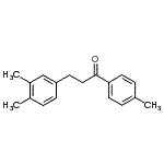 CAS#: 898755-60-7, 3-(3,4-Dimethylphenyl)-1-(4-methylphenyl)-1-propanone