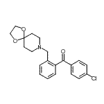 CAS#: 898756-02-0, (4-Chlorophenyl)[2-(1,4-dioxa-8-azaspiro[4.5]dec-8-ylmethyl)phenyl]methanone
