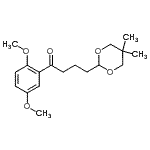 CAS#: 898756-11-1, 1-(2,5-Dimethoxyphenyl)-4-(5,5-dimethyl-1,3-dioxan-2-yl)-1-butanone