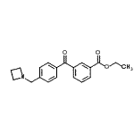 CAS#: 898756-28-0, Ethyl 3-[4-(1-azetidinylmethyl)benzoyl]benzoate