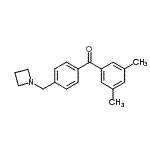 CAS#: 898756-71-3, [4-(1-Azetidinylmethyl)phenyl](3,5-dimethylphenyl)methanone
