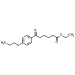 CAS#: 898757-63-6, Ethyl 6-oxo-6-(4-propoxyphenyl)hexanoate