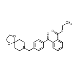 CAS#: 898757-66-9, Ethyl 2-[4-(1,4-dioxa-8-azaspiro[4.5]dec-8-ylmethyl)benzoyl]benzoate