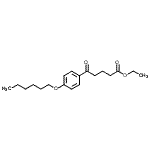 CAS#: 898757-89-6, Ethyl 5-[4-(hexyloxy)phenyl]-5-oxopentanoate